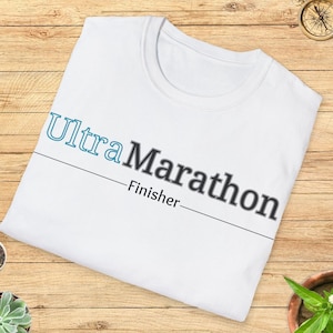 Ultra Marathon Finisher T-Shirt: Soft Cotton Runner&#39;s Tee