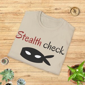 Stealth Check T-Shirt Gift | DnD Player - Dungeon Master Tee | Tabletop RPG Fantasy Shirt | Dungeons & Dragons Gamer Gift | Unisex T-Shirt