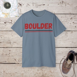 Bouldering T-Shirt Rock Climbing Tee, Gift for Climbers Boulder Shirt Unisex, Climbing Apparel, Outdoor Climber Clothes for Men and Women