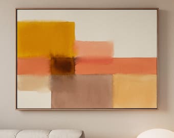 Mark Rothko Abstract Print, Museum Quality Poster, Horizontal Rothko Inspired Wall Decor, ART484