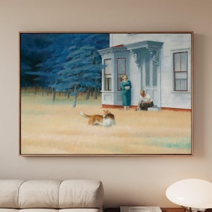 Edward Hopper Cape Cod Evening - Etsy