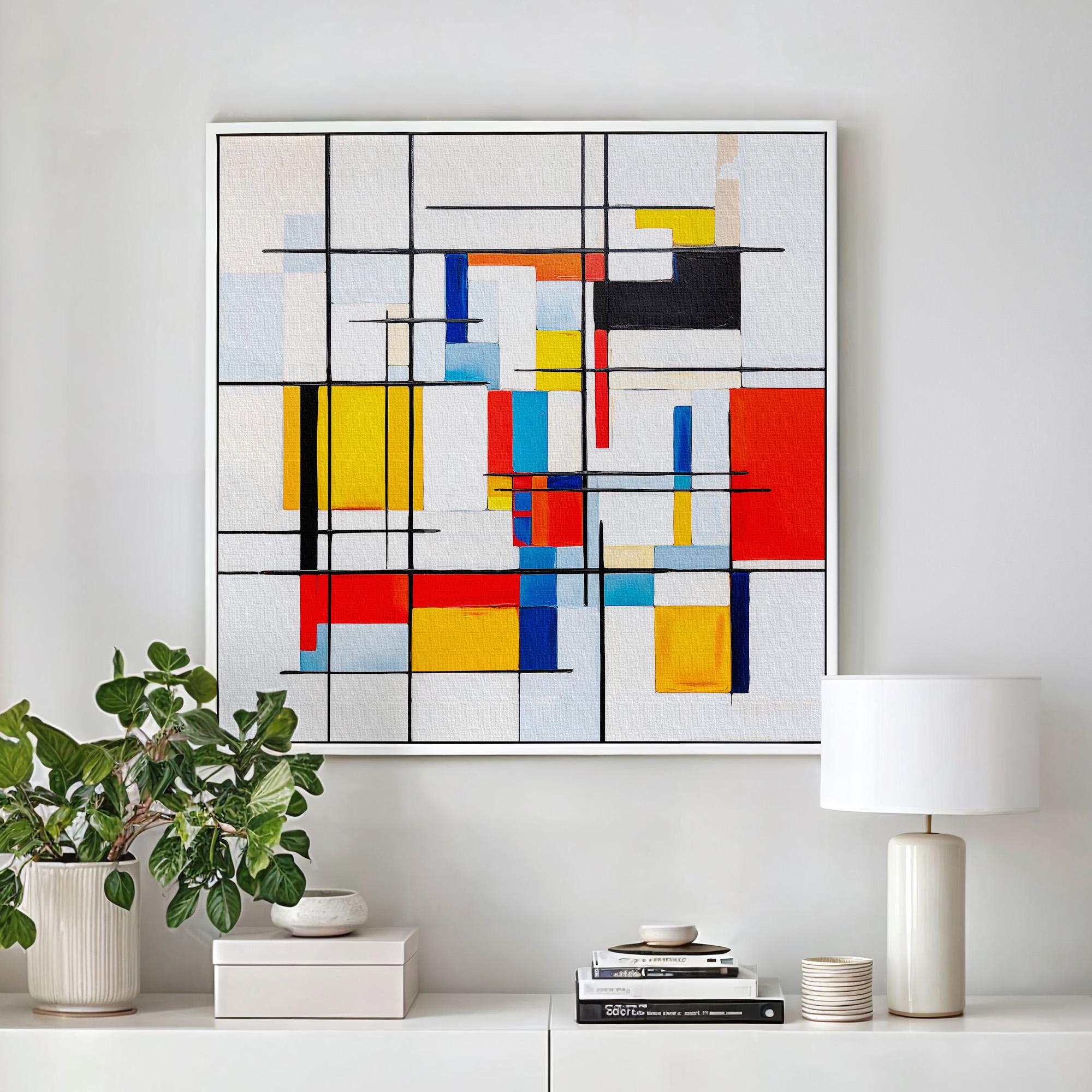 Mondrian Style Frame - Etsy
