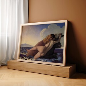 The Abduction of Europa by Félix Vallotton (1908) – Symbolism Painting Print, Fine Art Canvas, Giclee Reproduction, Gallery Wrapped Wall Art