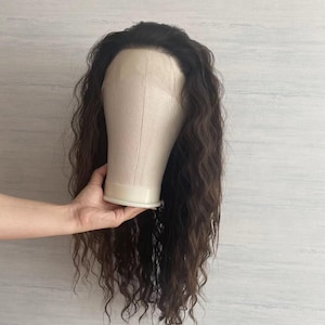 T1B / # 4 Farbe Lace Front Synthetische Perücke Lange Welle Gute Qualität Cosplay Perücke, ziehen Königin Perücke, Party-Perücke