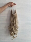Synthetic Invisible Wire Halo Hair Extension , Long Wave Hair Pieces For Women product logo