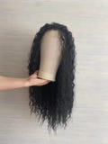 1B Black Color Lace Front  Synthetic Wig Long Wave Good Quality Cosplay wig , Drag Queen Wig ,Party Wig product logo
