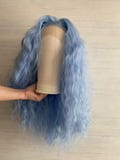 Blue Lace Front Wig, Long Body Wave Synthetic Cosplay Wig product logo