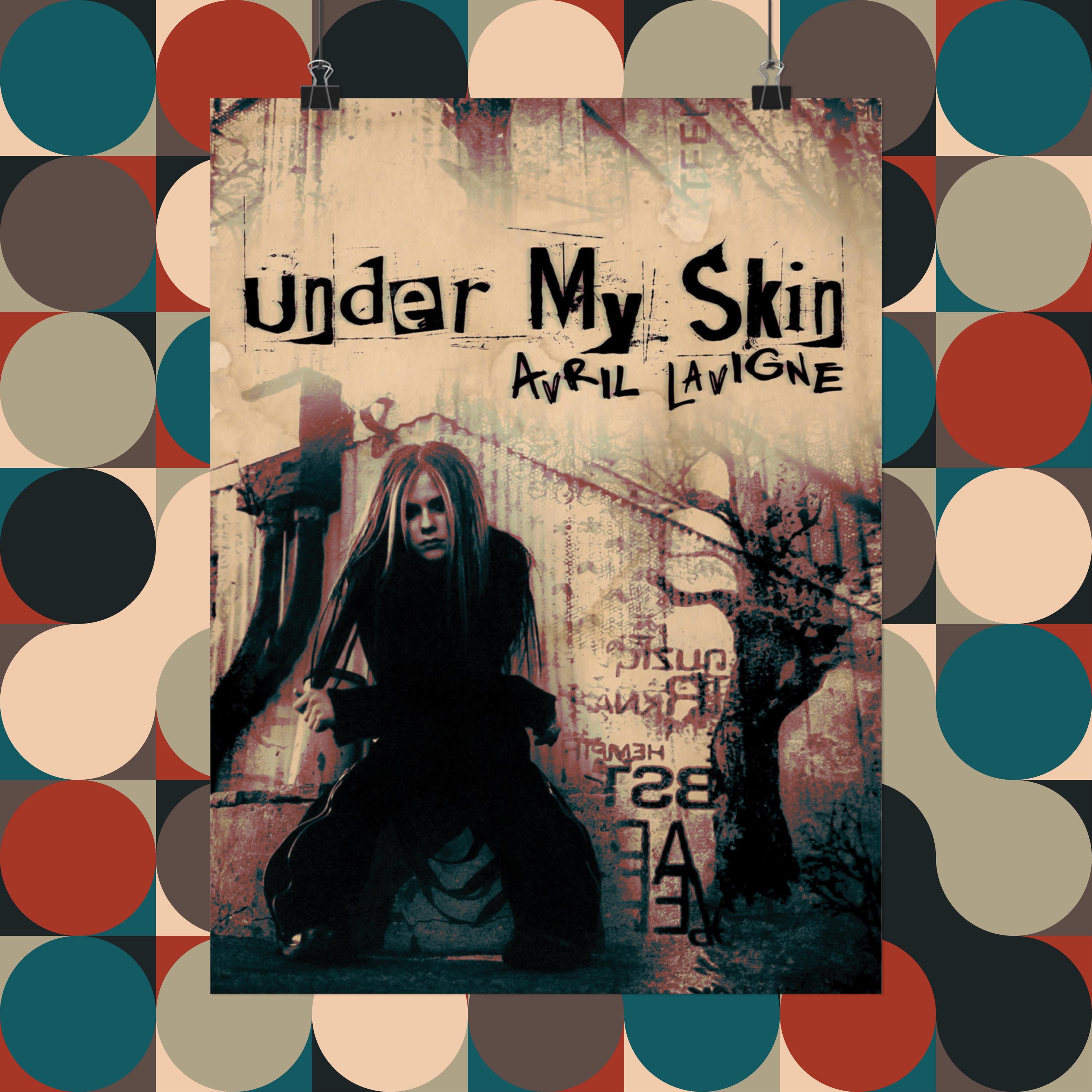 Avril Lavigne under my skin ポスター