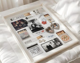 Regalo de San Valentín | Regalo de Matchbox para ella y para él | Plantilla editable de Canva