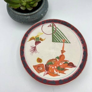Rosenthal ALTA MIRA Porcelain Bowl with a Dragon Motiv by Gilbert Portanier