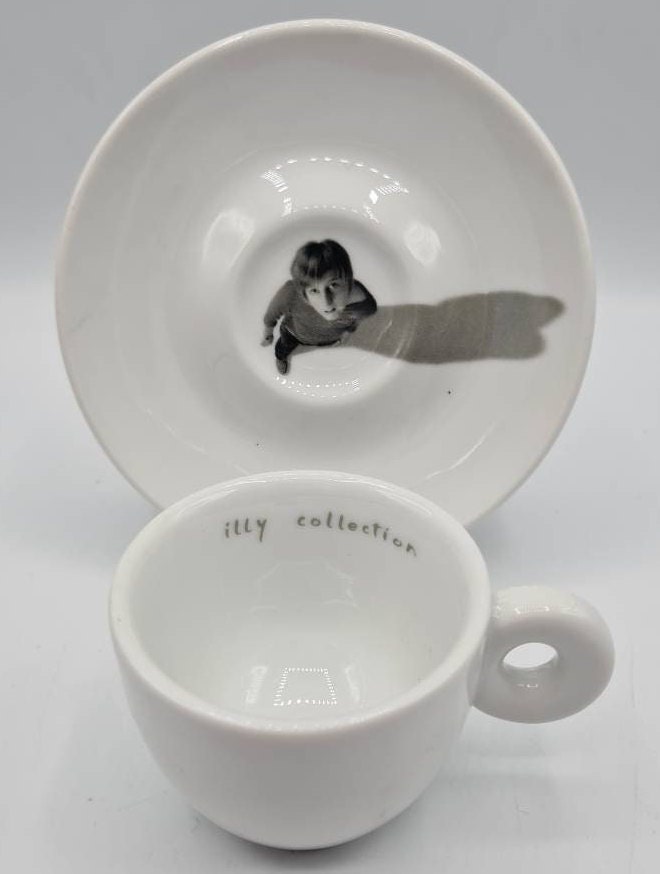 Tasses à Expresso Illy Central Saint Martins Pop Art - 4 Tasses + 6 Soucoupes - Vintage 2000 - Occasion