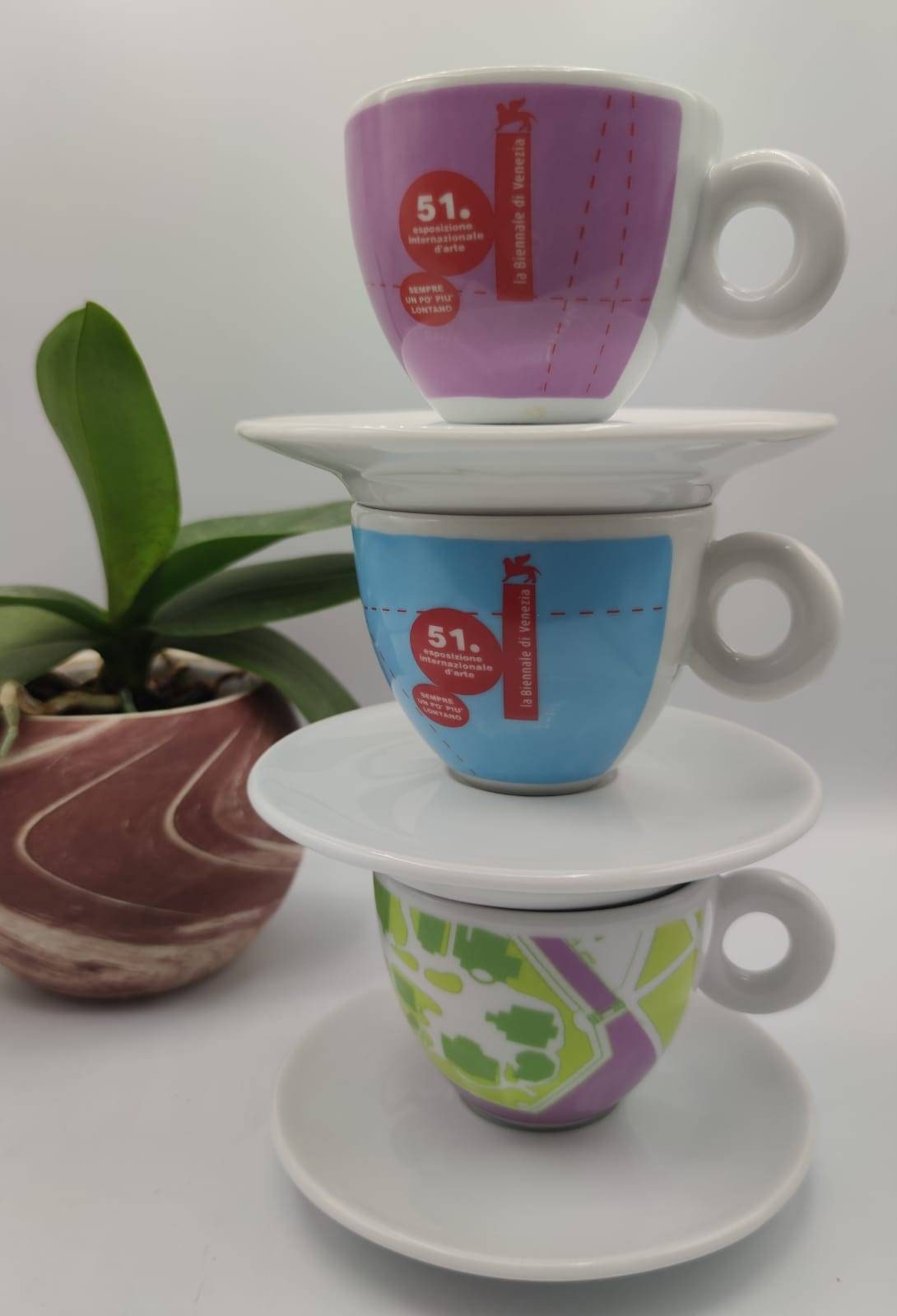 Illy Caffè - Crystal Espresso Cups With Coffee Flowers