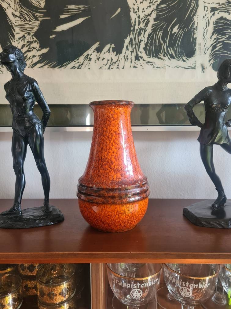 Jasba ファットラバ fat lava ミッドセンチュリー ビンテージ Vintage FAT LAVA Mcm Mid Century Modern W. German JASBA N606 1024