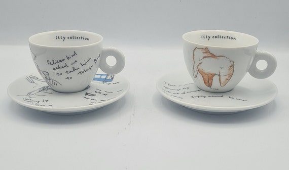 Illy Caffe Art Collection Vtg Cappuccino Cup, 2003 SHIZUKA