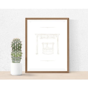 Chestnut Springs | Wishing Well Ranch Digital Art Print | Elsie Silver | 2 Colour Variants | Printable Wall Art with Boarder Option