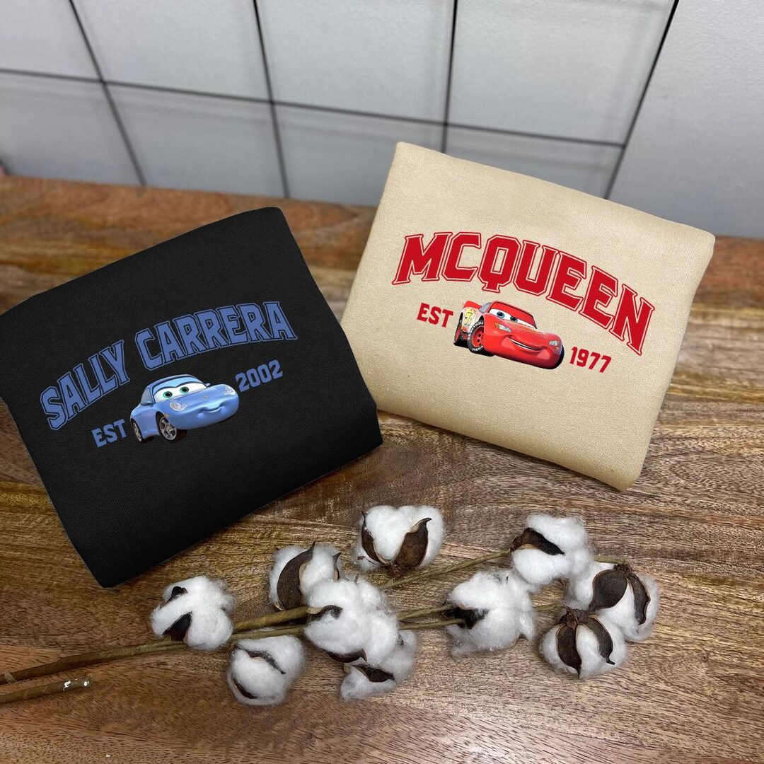 Mcqueen and Sally Print Sweatshirts, Cars Mcqueen X Sally Couple
