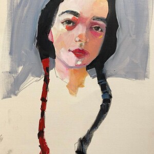 Girl with Braids