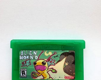 Alien Hominid GBA - Custom Green Design!