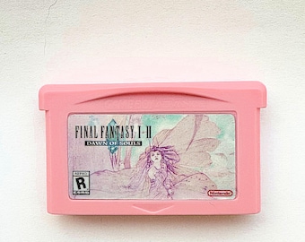 Final Fantasy 1 & 2 - Dawn of Souls GBA - Custom Designs in Different Colors!