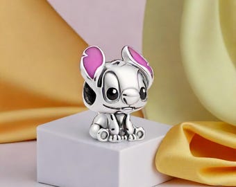 Lilo & Stitch Sterling Silver Charm - Disney Pandora Style