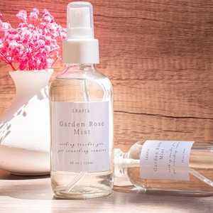 Face Mist • Hydrates & Cools Skin • Rose Water • Naturally Fragranced