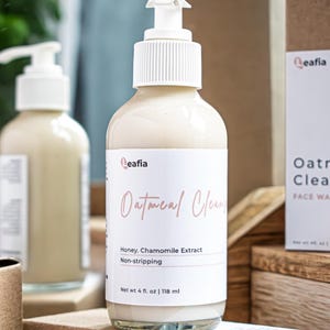 Oatmeal Milk Cream Cleanser • Moisturizing