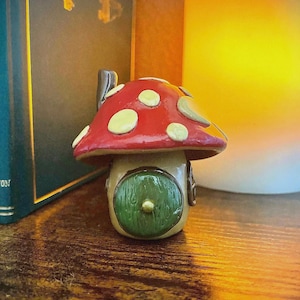 Mushroom Cottage | Fairy House | Garden Decor