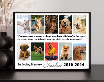 Dog Memorial Gift, Personalized Pet Memorial, Pet Loss Gifts, Custom Cat Dog Loss Gift, Pet Bereavement Gift, Pet Loss Gift Ideas, Printable