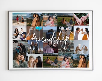 Personalized Friendship, Sister Gift, Custom Photo Gifts, Best Friends Gift, Gift for Her, Sister Picture Frame, Friendship Gifts, Besties