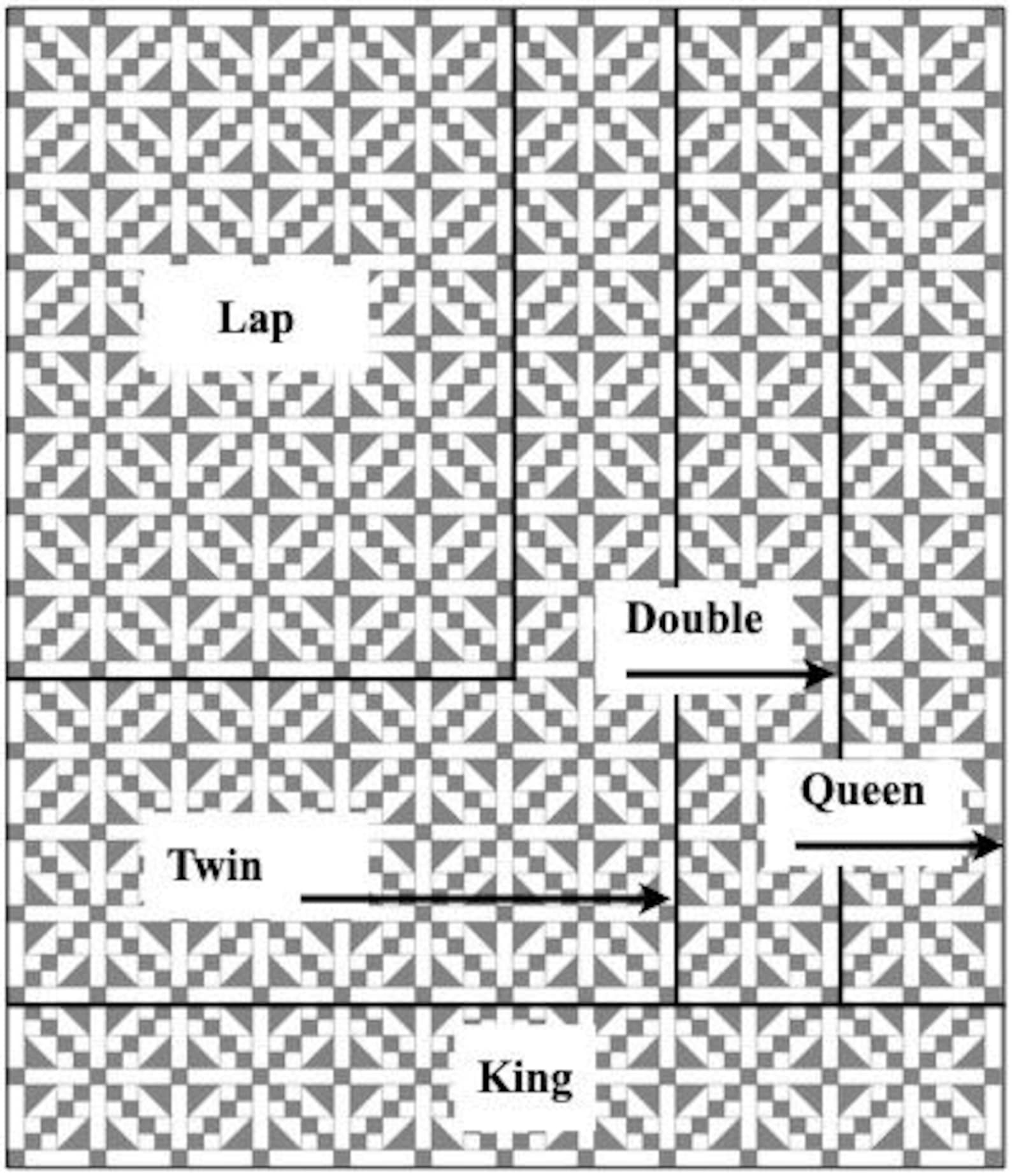 Pattern Croosroad Crossroads Quilt Pattern - Etsy