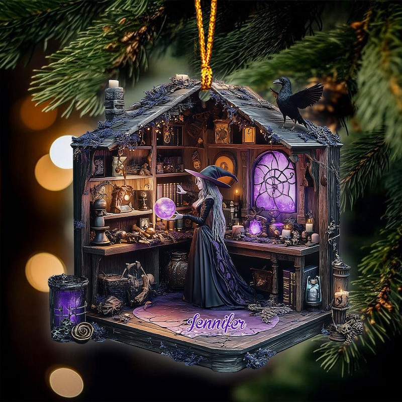 Powered by Witchcraft Hanging Ornament 7cm main image 0