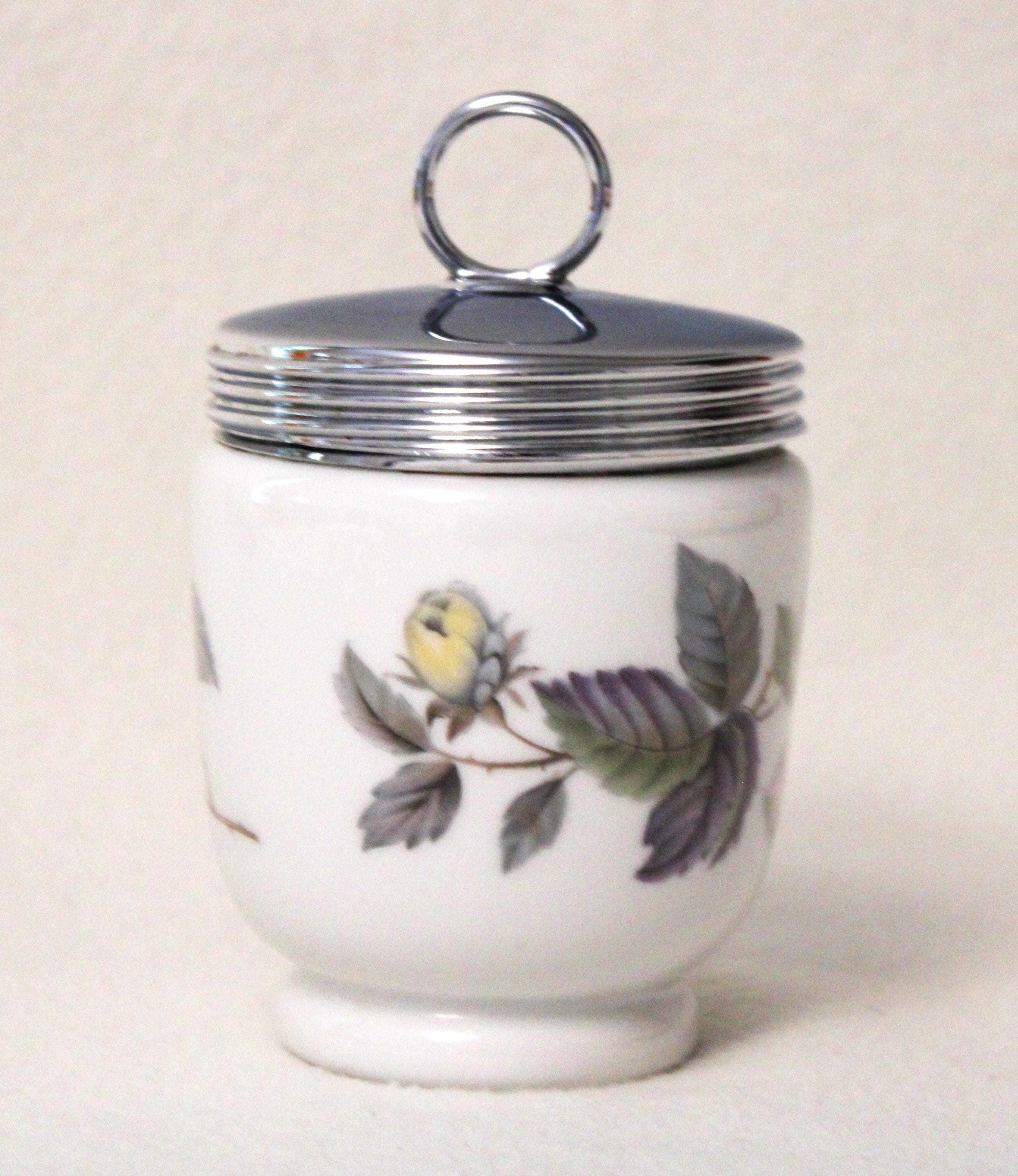 ヴィンテージ ロイヤルウースター磁器製エッグコドラー：6月の