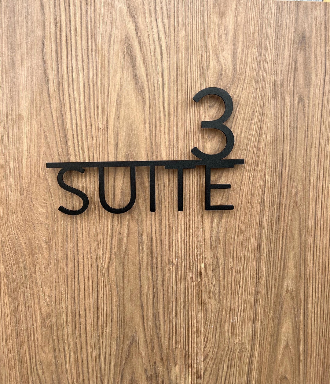 Signboard Foating Custom Steel Door Sign: Floating Effect, Weatherproof - Etsy