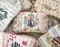 Embroidered Make Up Bags Personalized Cosmetic Pouch (TARO)