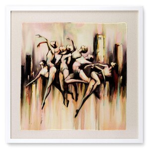 dancer wall art, ballet wall hanging, dancer wall hanging,  dance wall art, ballet home decor, dancer living room, modern dance art