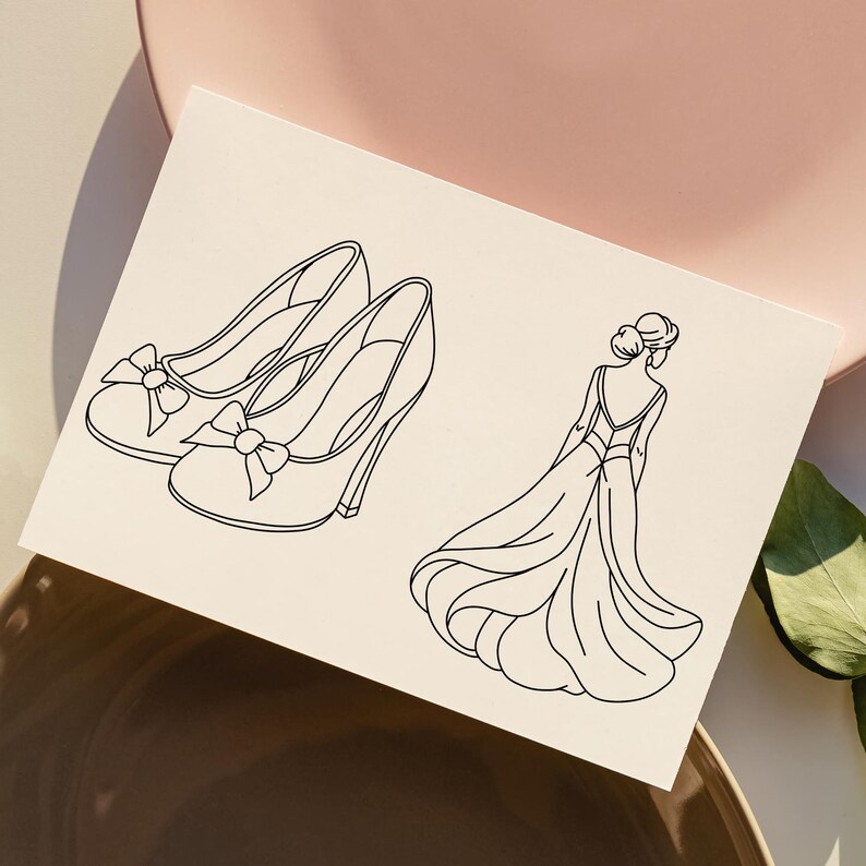 Hochzeit Malbuch für Kinder, 30-Seiten-Booklet, bearbeitbare Canva-Vorlage (Sofortdownload) Bild 12