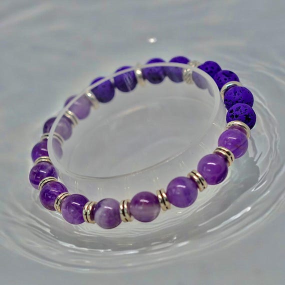 EpiArt Diffuser Bracelet - Lavender Amethyst
