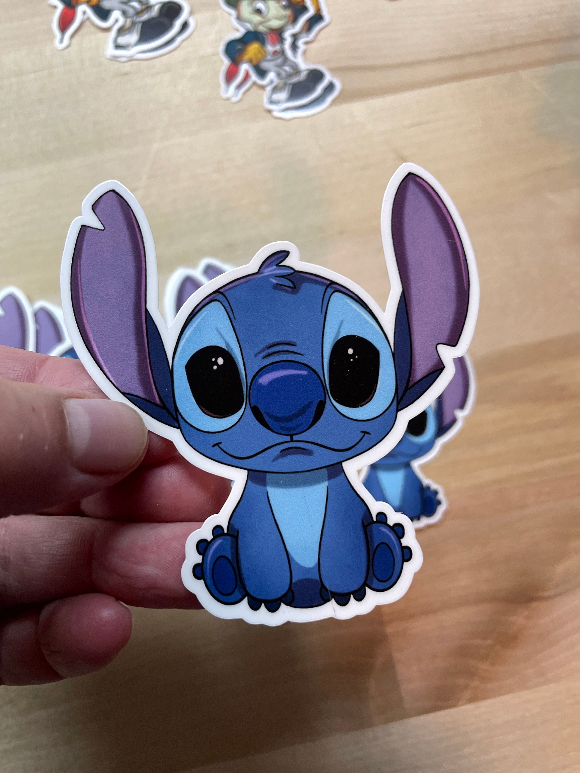 Stitch Surfing Sticker 