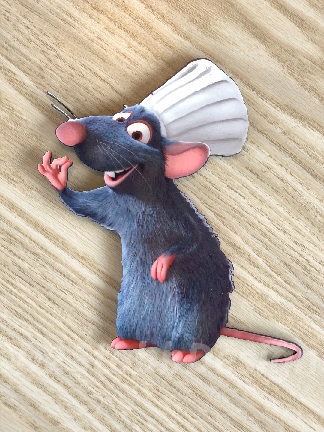 Chef Remy the Rat Linguinis Little Chef Ratatouille Theres Etsy UK