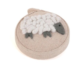Tape Measure: Embroidered – Sheep
