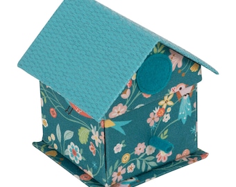 Sewing Kit – Victorian Birdhouse: Appliqué Bird Aviary