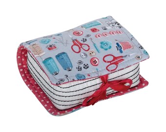 Pincushion: Book, Notions Novelty Sewing Accessory