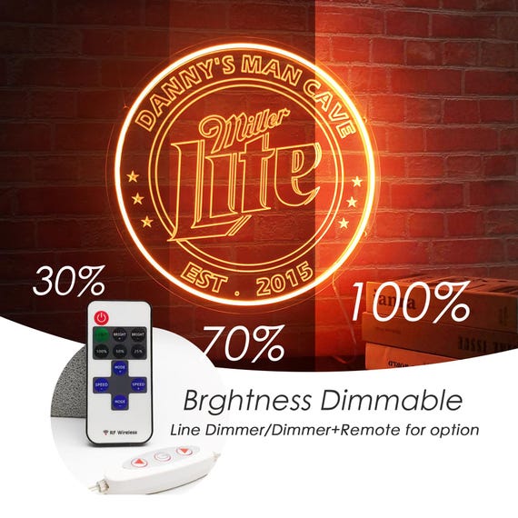 Custom Miller Lite Neon Sign,miller Light Signs,miller Lite Wall