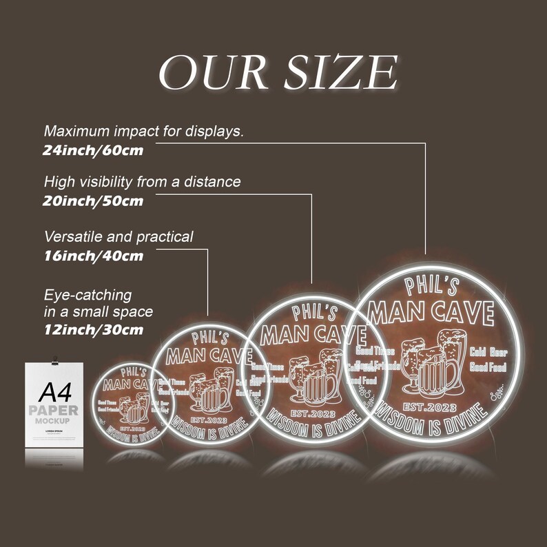 Custom Bar Signs for Home Bar,custom Neon Beer Sign,pesonalized Name