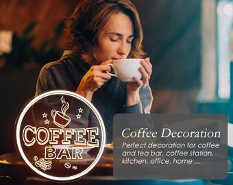 Insegna da bar personalizzata per luci a LED da cucina