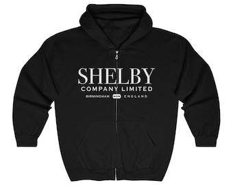 Peaky Blinders - Shelby Company LTD - Unisex Heavy Blend™ Full Zip Hooded Sweatshirt