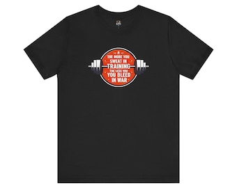 Camiseta motivacional de entrenamiento de fuerza, camiseta de gimnasio, ropa de fitness, regalo para entrenar, camiseta de levantamiento de pesas, ropa deportiva