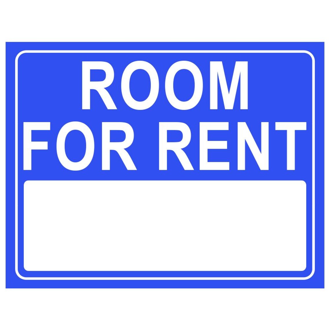 Printable Sign "room FOR Rent" Digital File Etsy
