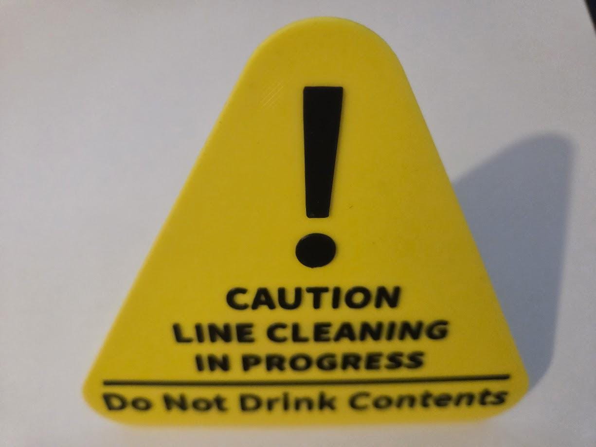 Beer Line Cleaning Sign - Etsy UK