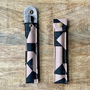 510 Cannabis Vape Pen Case: Svart/Taupe - Smalt - vaporizer marijuana ogräs, passar smala batteri- och patronpennor